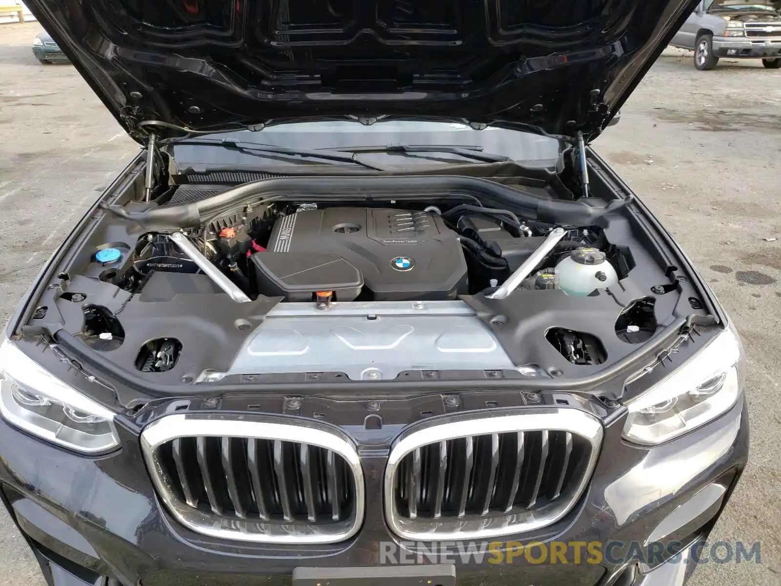 7 Фотография поврежденного автомобиля 5UXTY5C05M9G99028 BMW X3 2021