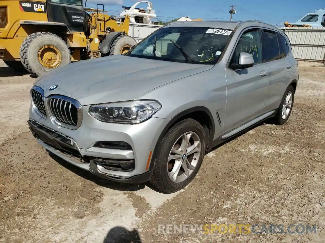 2 Фотография поврежденного автомобиля 5UXTY5C05M9H33484 BMW X3 2021