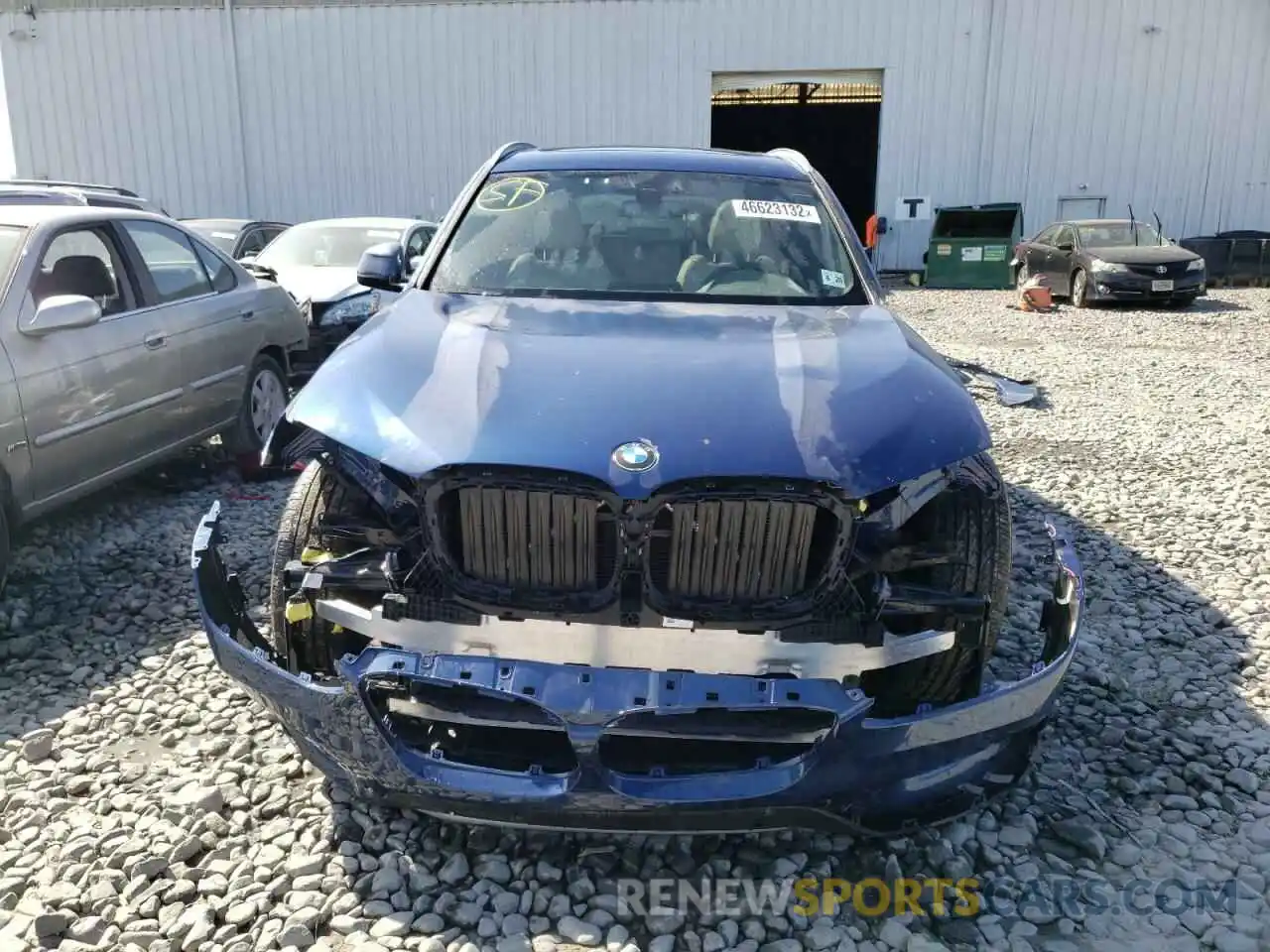 9 Photograph of a damaged car 5UXTY5C05M9H57543 BMW X3 2021