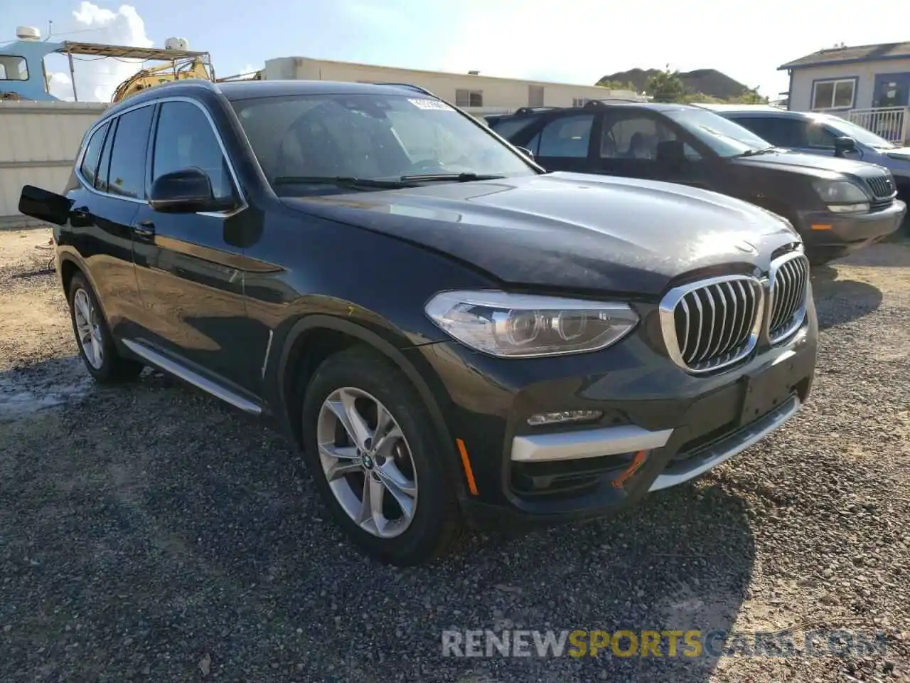 1 Photograph of a damaged car 5UXTY5C05M9H75864 BMW X3 2021