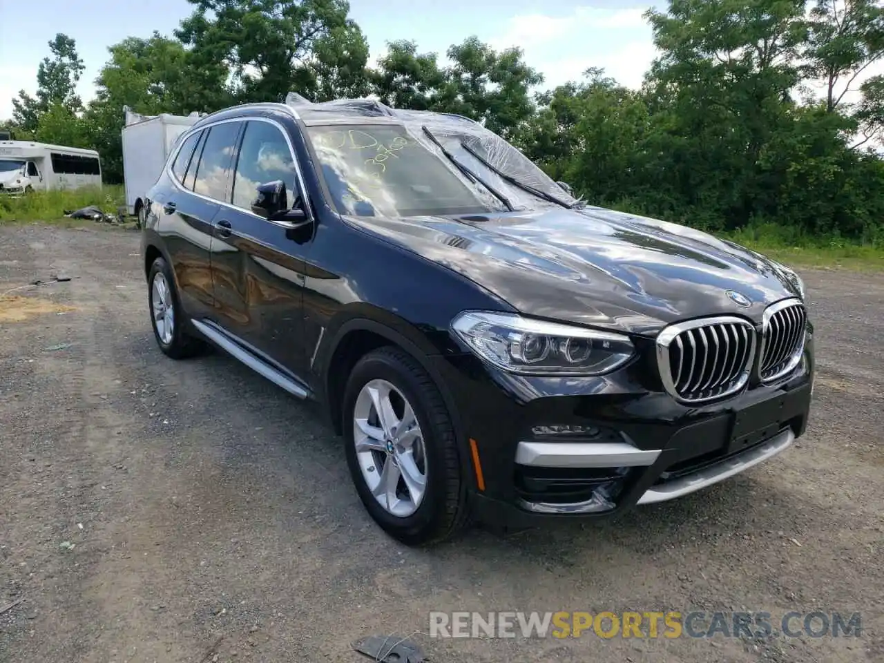 1 Photograph of a damaged car 5UXTY5C05M9H89215 BMW X3 2021