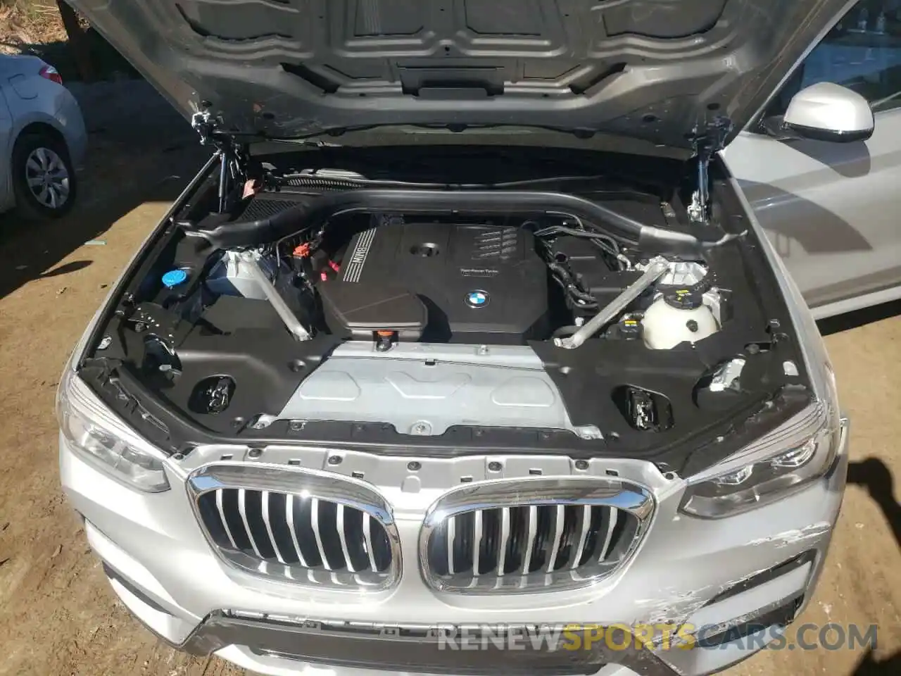 7 Фотография поврежденного автомобиля 5UXTY5C05M9H96715 BMW X3 2021