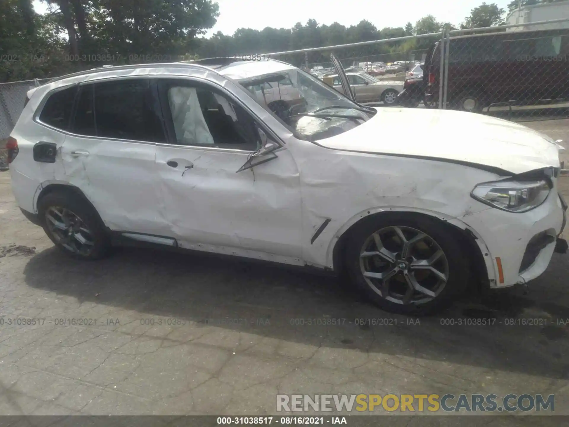 6 Photograph of a damaged car 5UXTY5C06M9E37549 BMW X3 2021