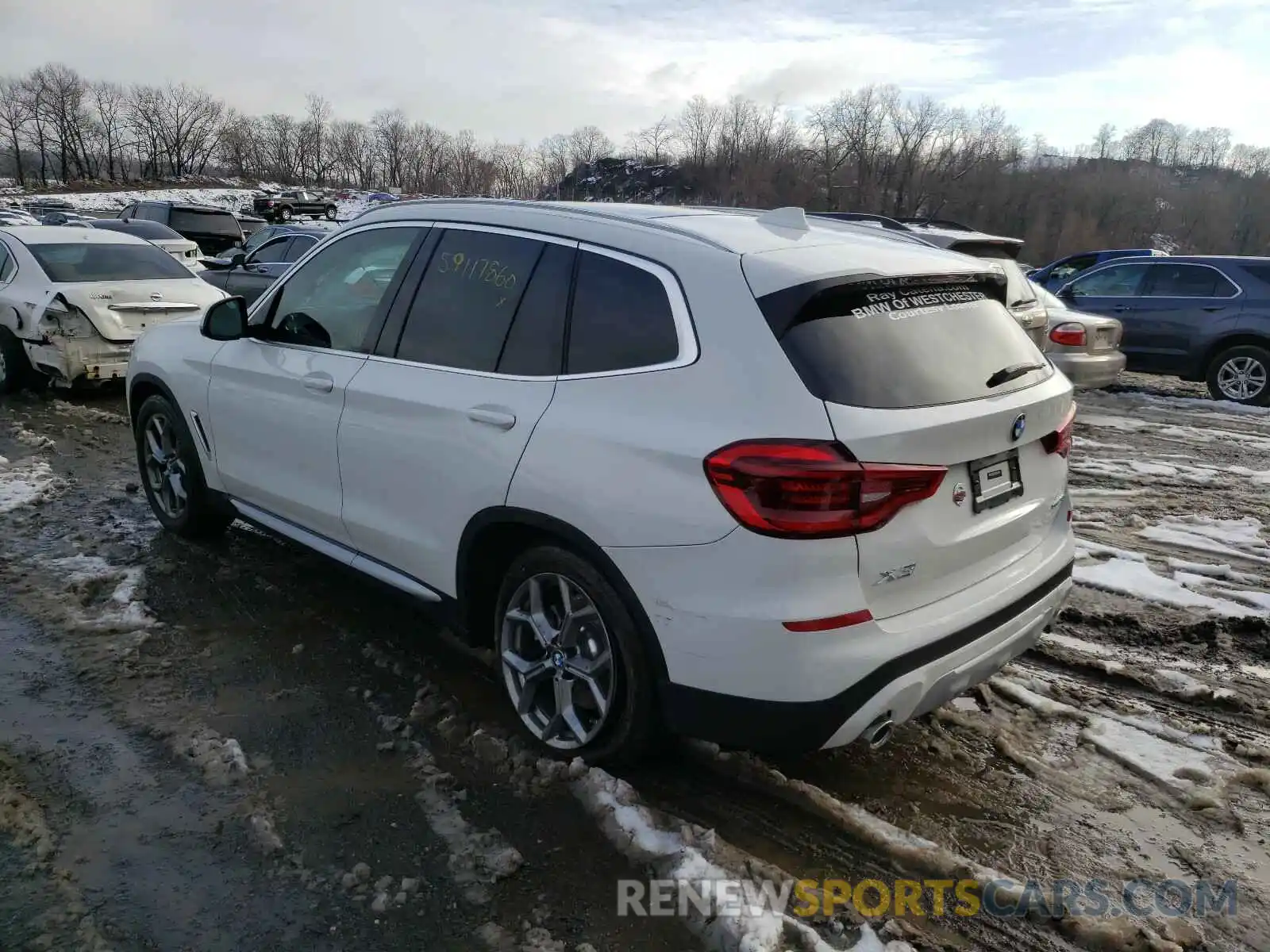 3 Фотография поврежденного автомобиля 5UXTY5C06M9E48146 BMW X3 2021