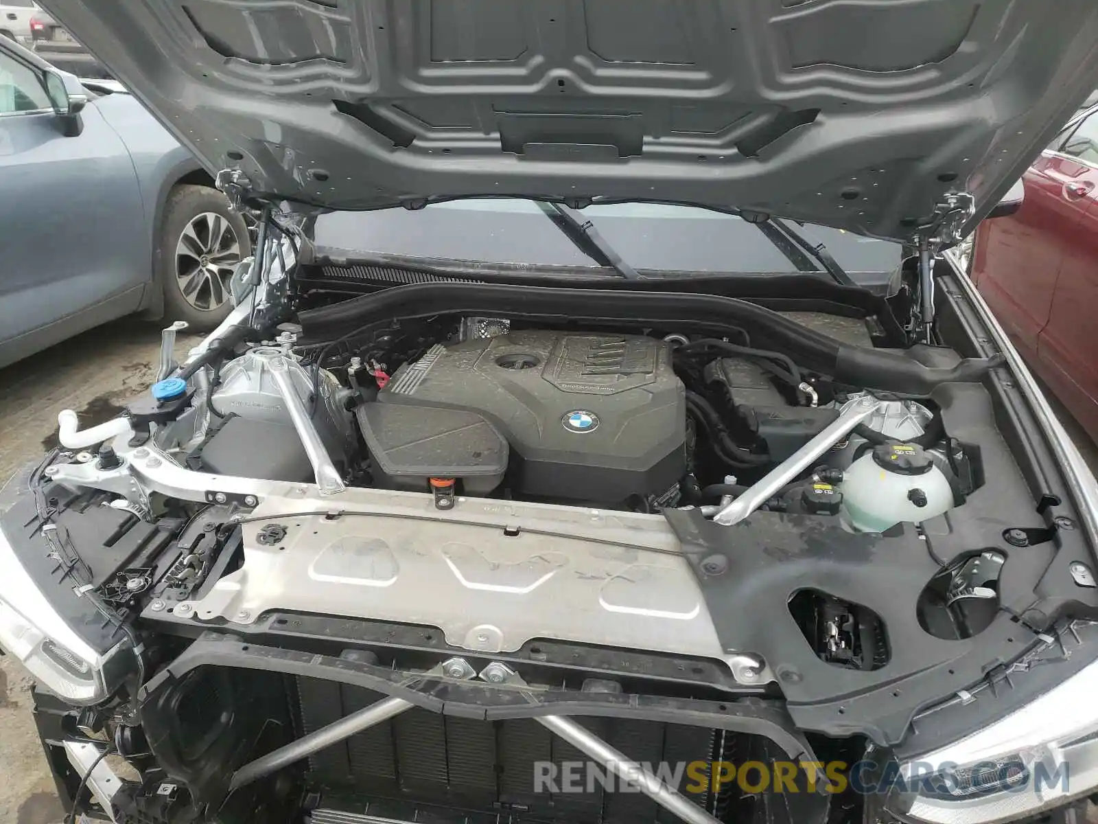 7 Фотография поврежденного автомобиля 5UXTY5C06M9E54898 BMW X3 2021