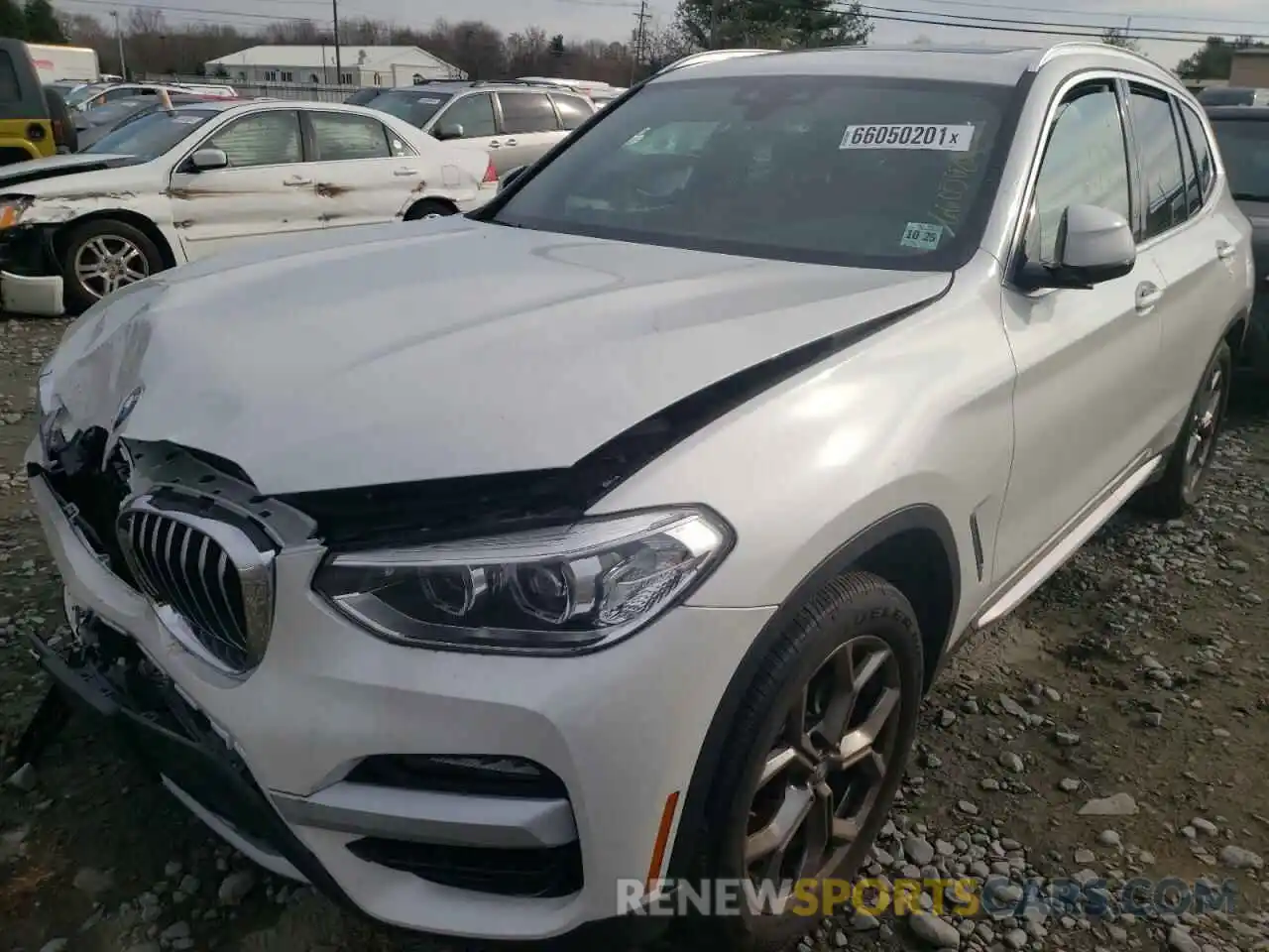 2 Фотография поврежденного автомобиля 5UXTY5C06M9E60958 BMW X3 2021