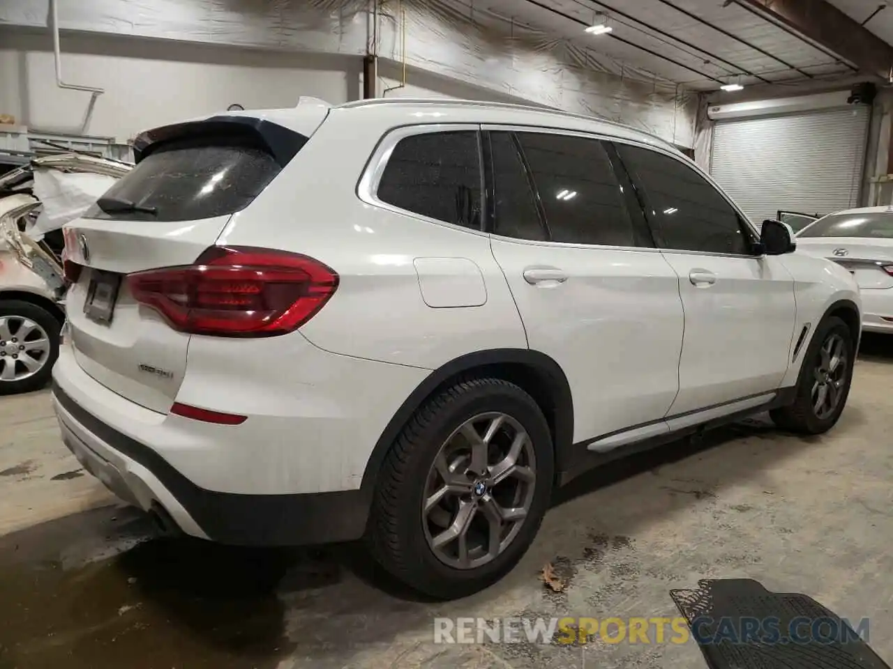 3 Фотография поврежденного автомобиля 5UXTY5C06M9E76934 BMW X3 2021