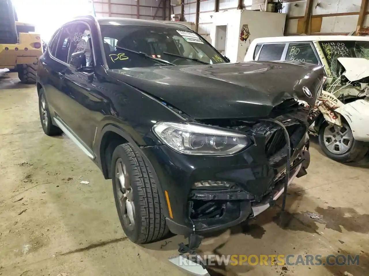 1 Photograph of a damaged car 5UXTY5C06M9E78313 BMW X3 2021