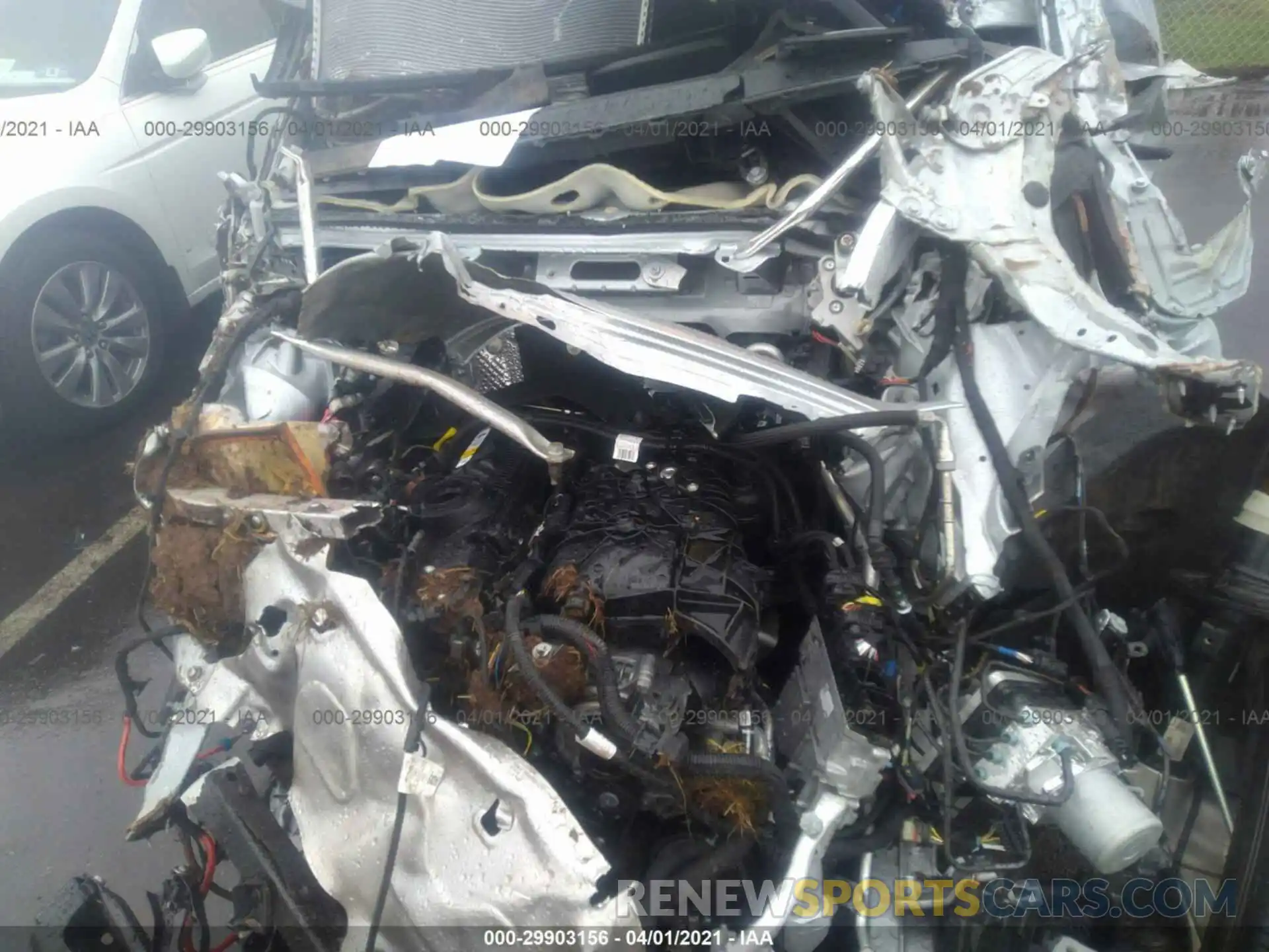 10 Фотография поврежденного автомобиля 5UXTY5C06M9E85021 BMW X3 2021