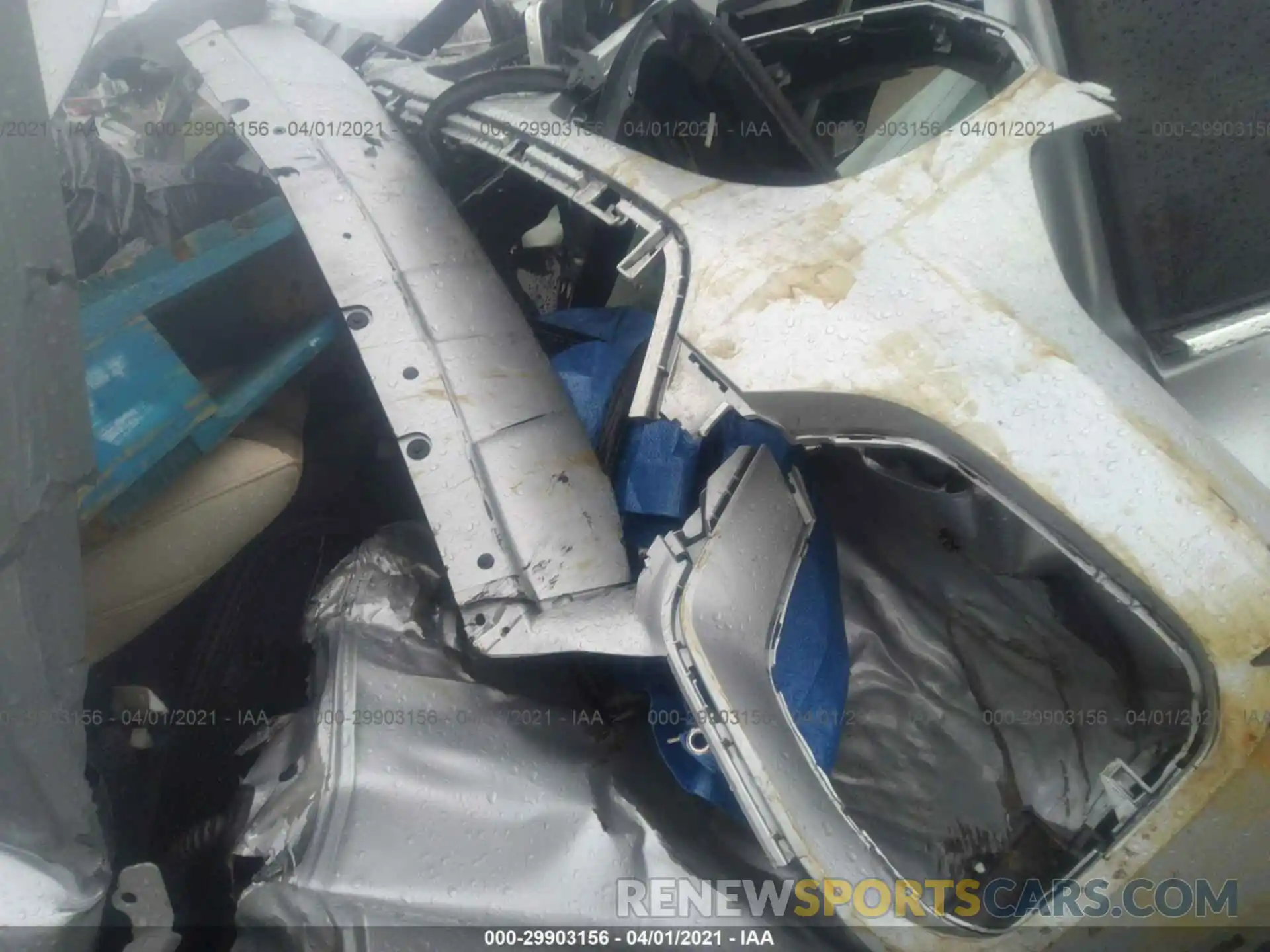 8 Фотография поврежденного автомобиля 5UXTY5C06M9E85021 BMW X3 2021