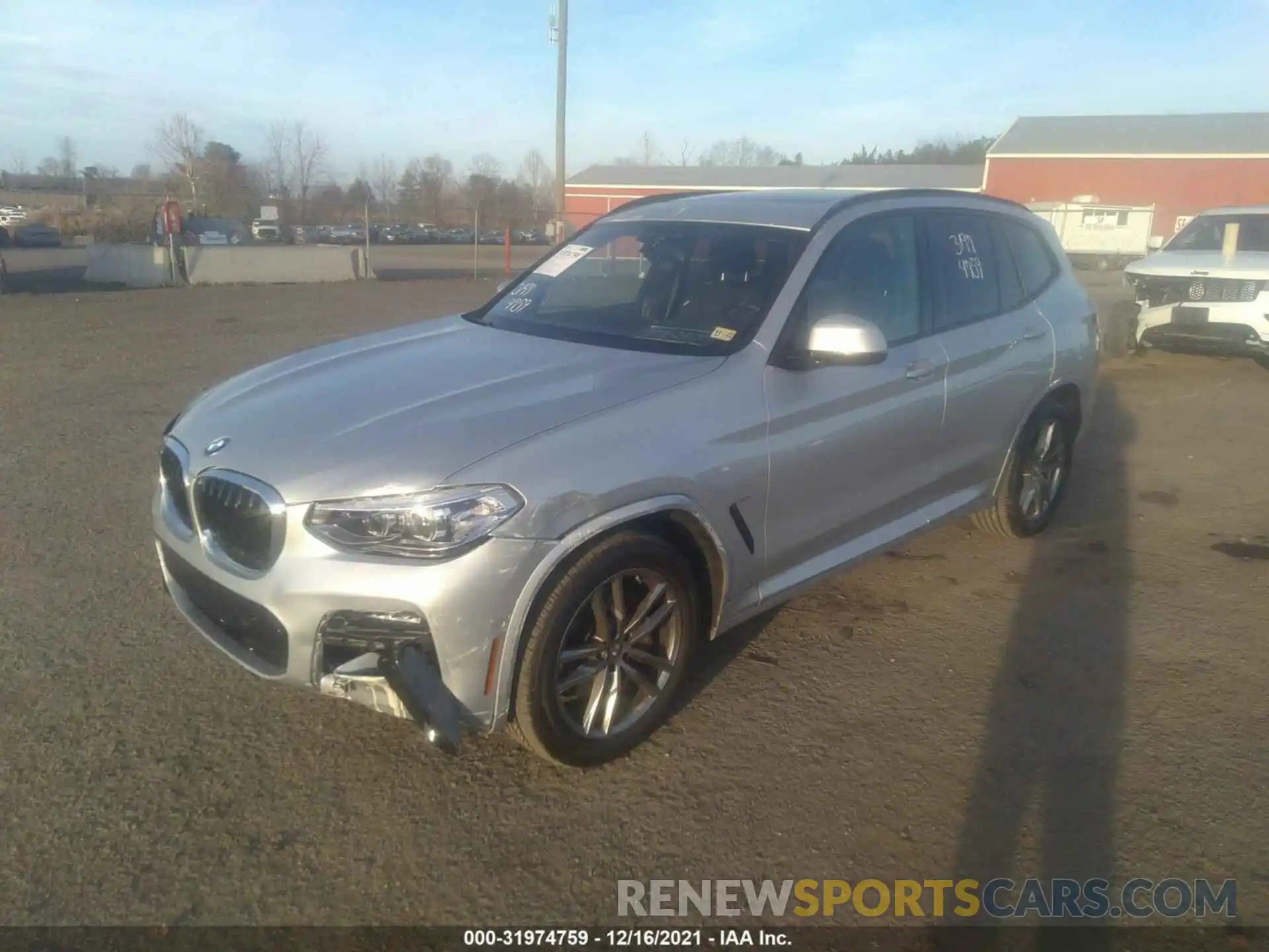 2 Photograph of a damaged car 5UXTY5C06M9E90509 BMW X3 2021