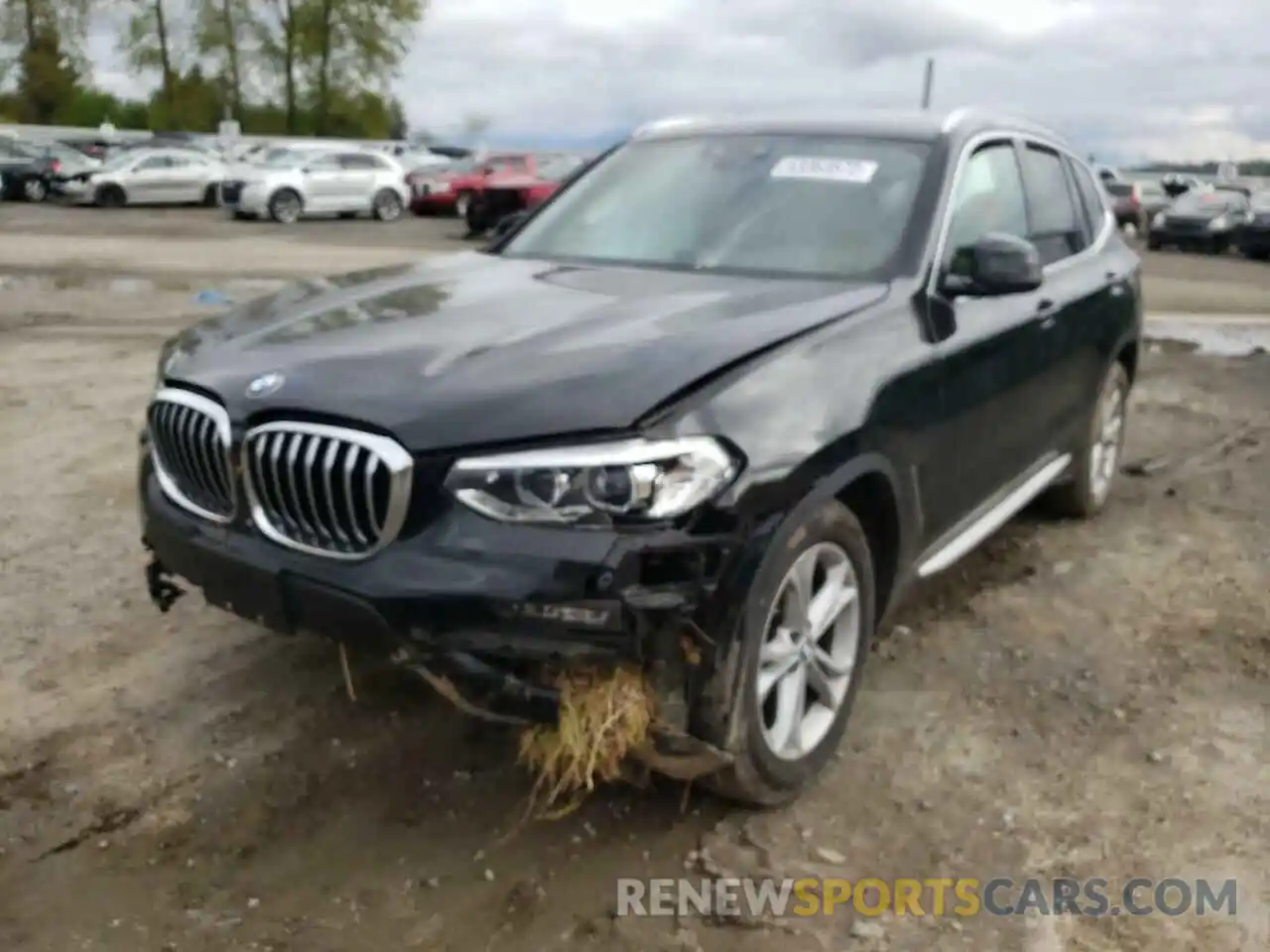 2 Photograph of a damaged car 5UXTY5C06M9F05154 BMW X3 2021