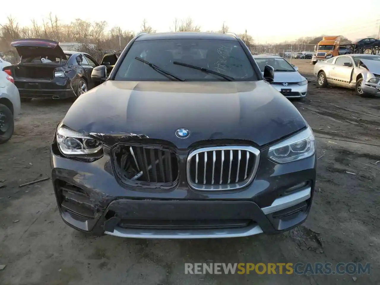 5 Фотография поврежденного автомобиля 5UXTY5C06M9F10984 BMW X3 2021