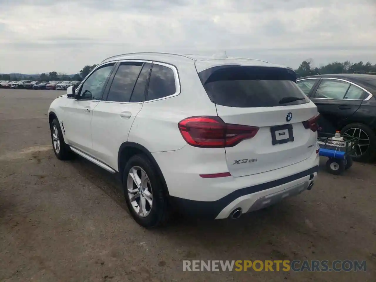 3 Фотография поврежденного автомобиля 5UXTY5C06M9F13478 BMW X3 2021