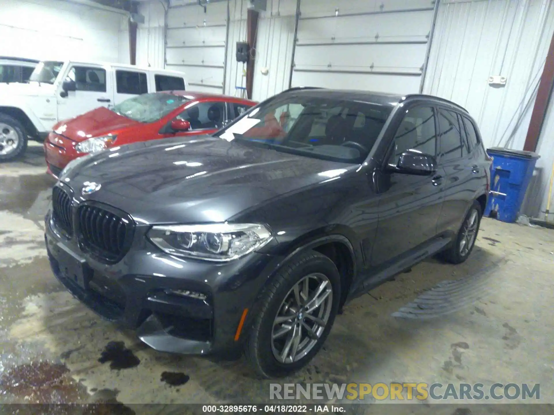 2 Photograph of a damaged car 5UXTY5C06M9F18969 BMW X3 2021