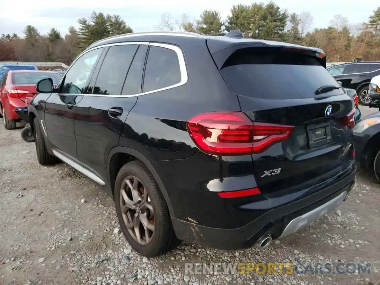 3 Photograph of a damaged car 5UXTY5C06M9F39854 BMW X3 2021