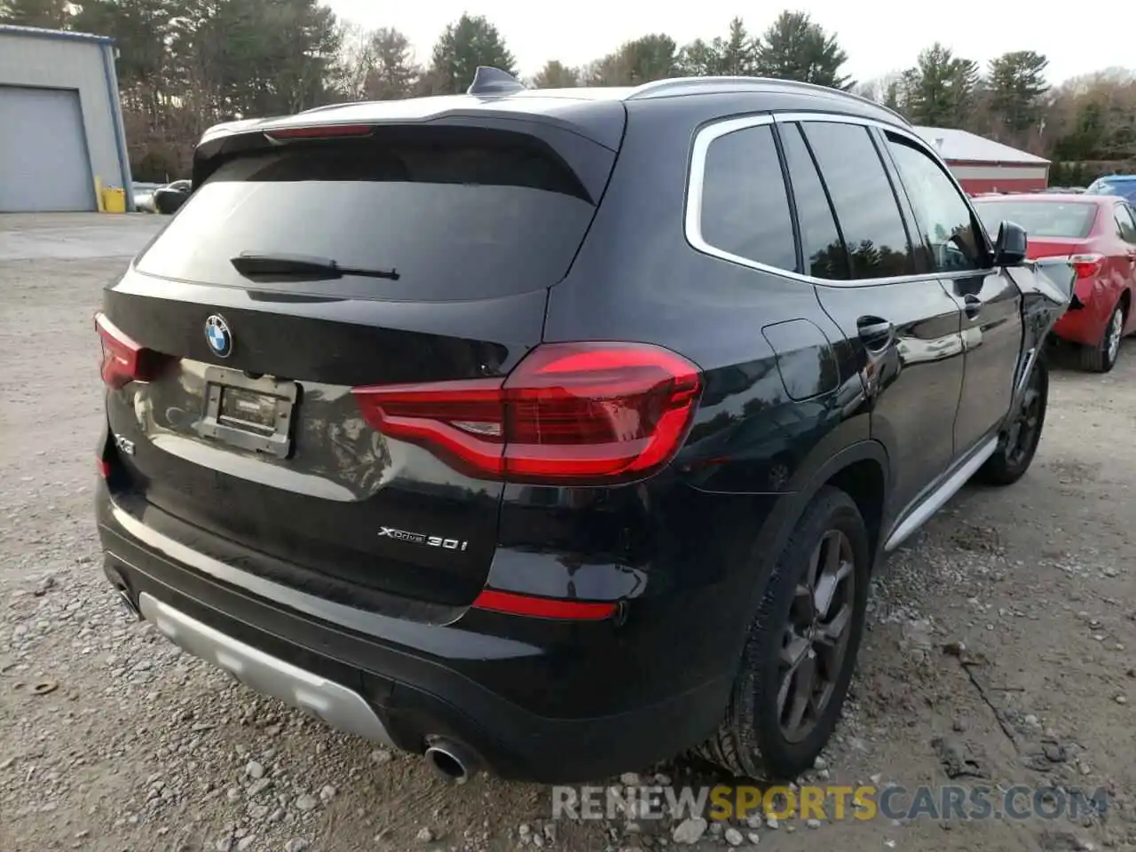 4 Photograph of a damaged car 5UXTY5C06M9F39854 BMW X3 2021