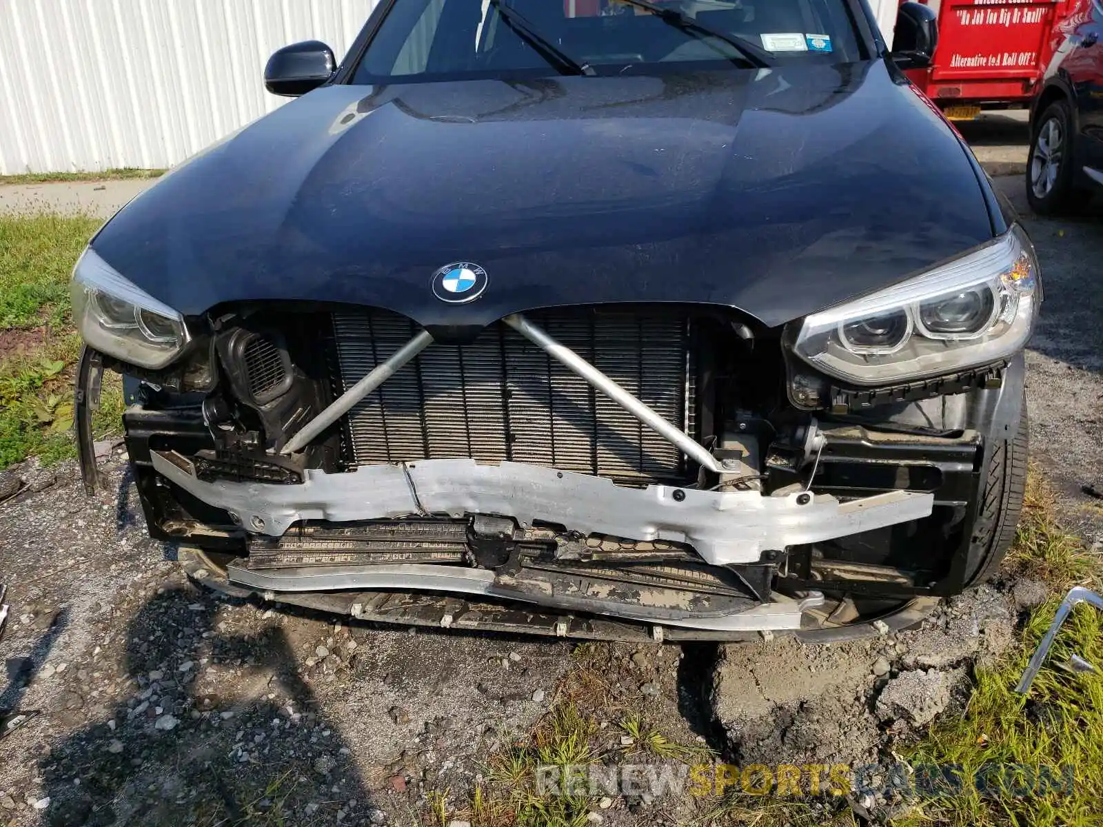 9 Photograph of a damaged car 5UXTY5C07M9E13616 BMW X3 2021