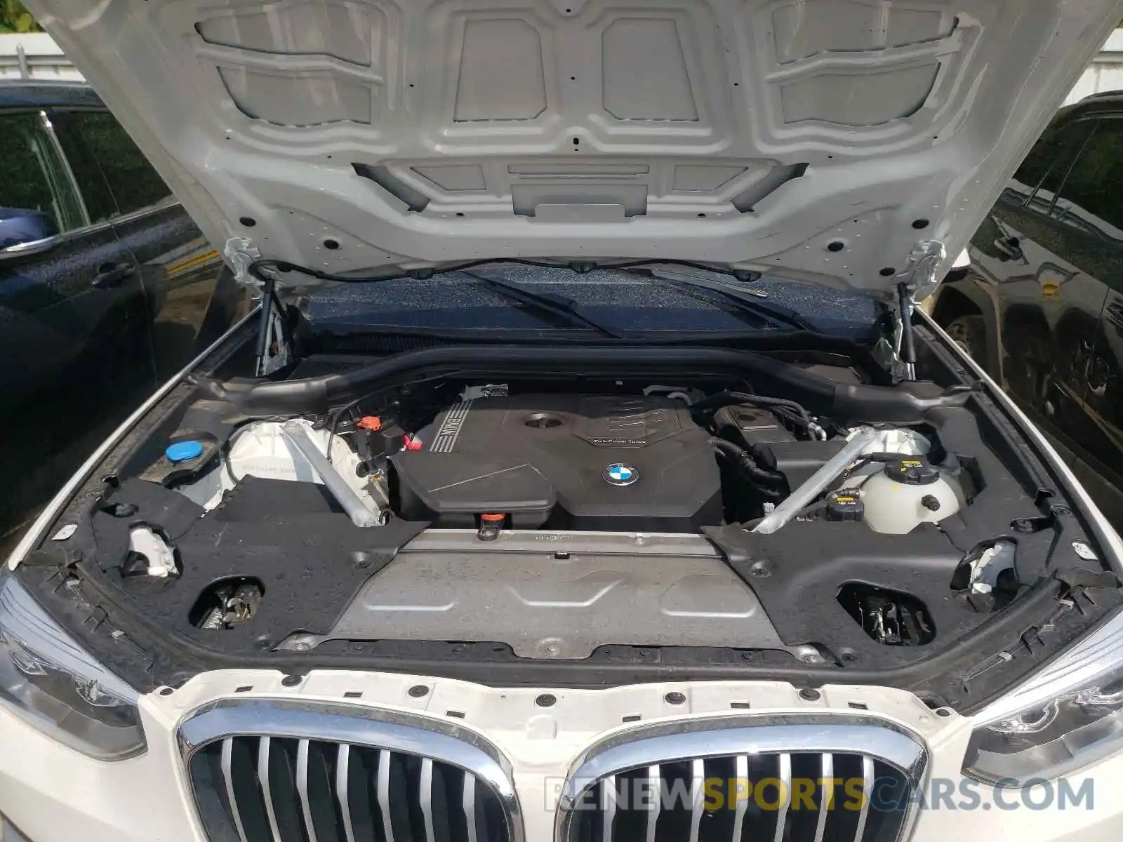 7 Фотография поврежденного автомобиля 5UXTY5C07M9E37088 BMW X3 2021