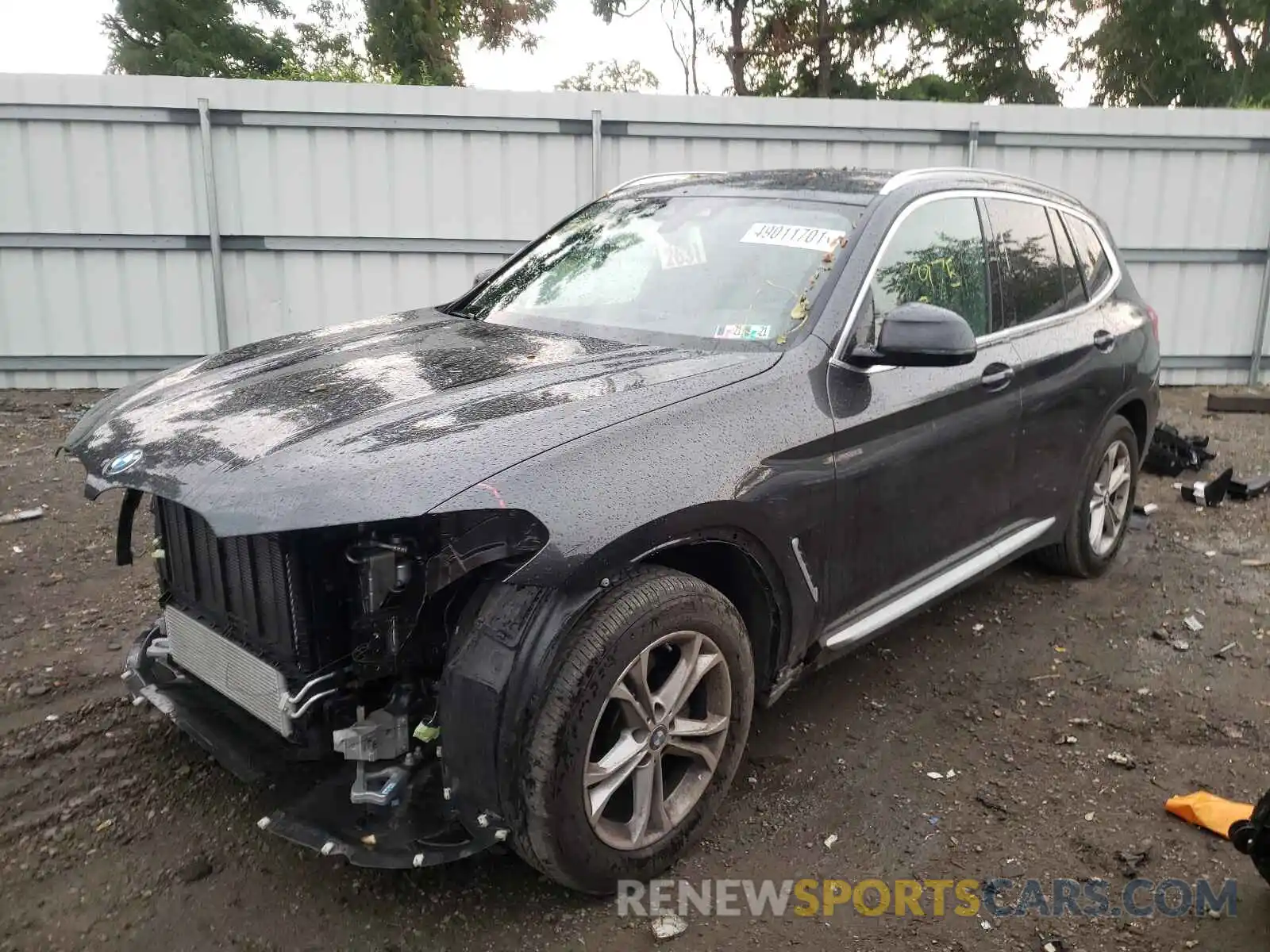 2 Photograph of a damaged car 5UXTY5C07M9E45806 BMW X3 2021