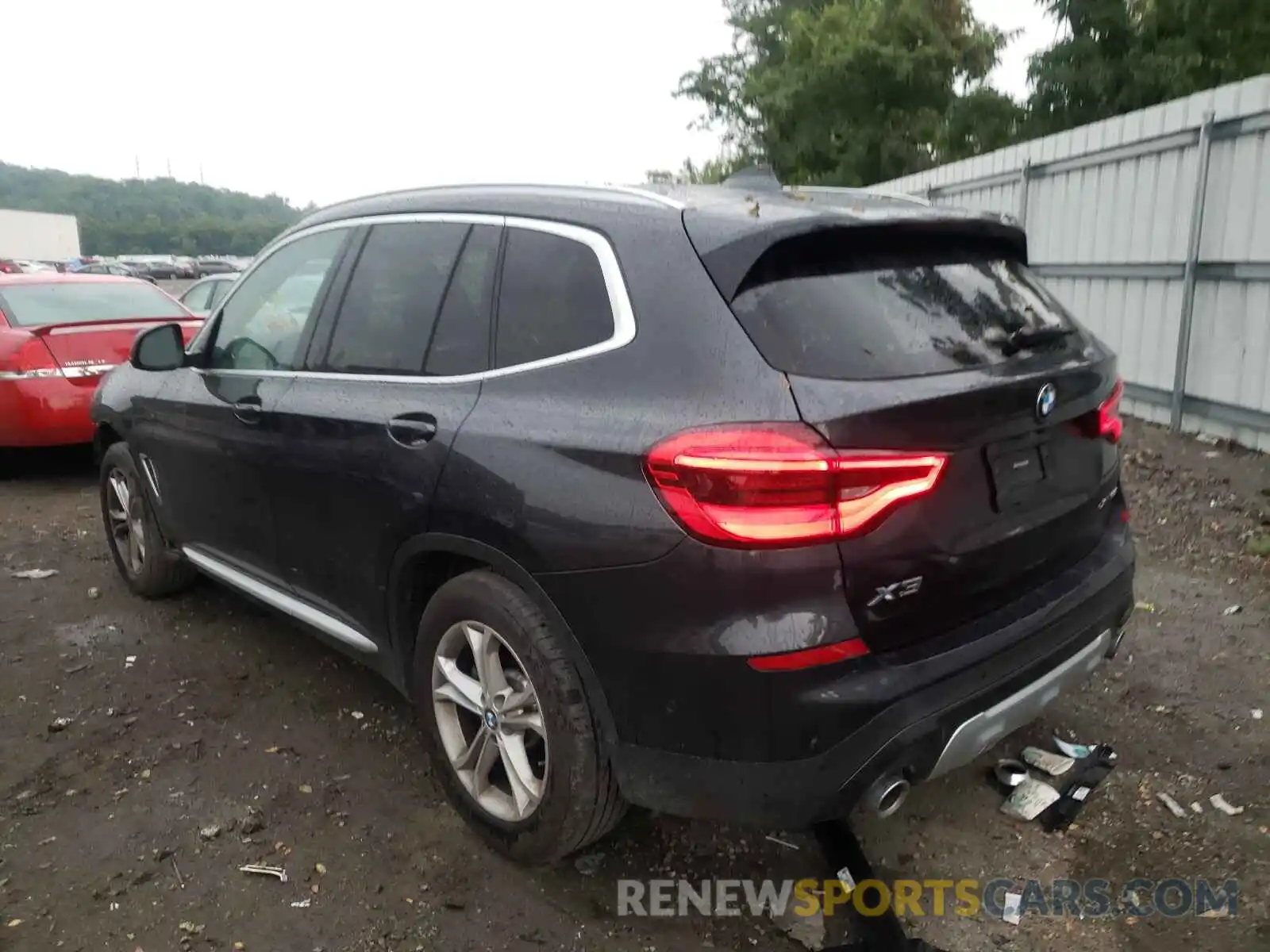 3 Фотография поврежденного автомобиля 5UXTY5C07M9E45806 BMW X3 2021