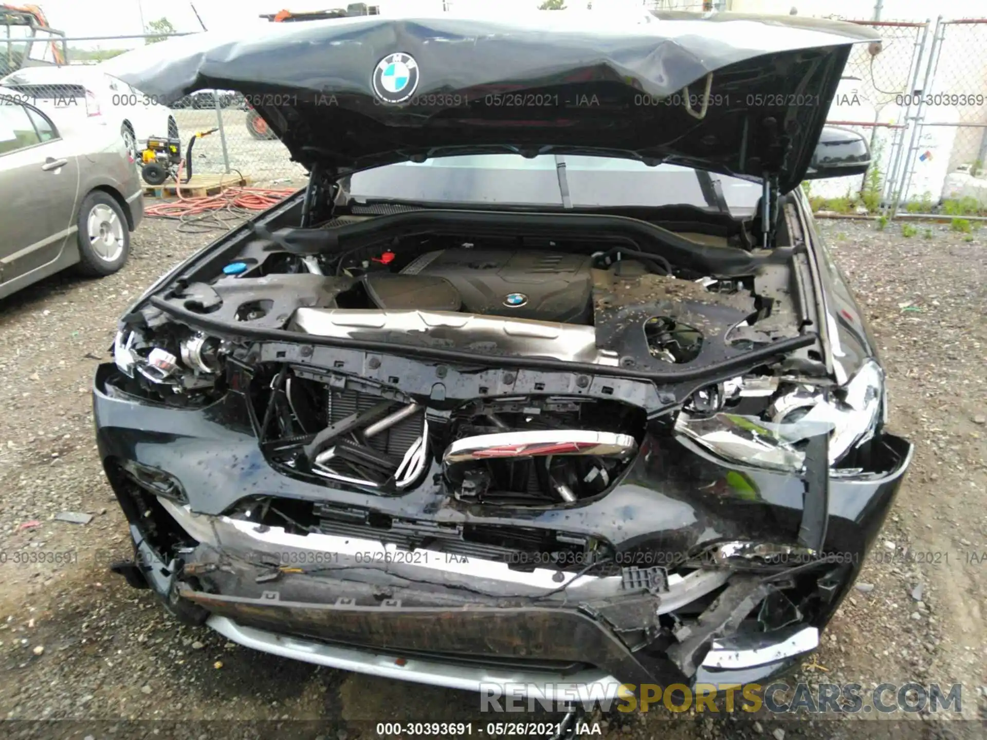 6 Photograph of a damaged car 5UXTY5C07M9E96397 BMW X3 2021