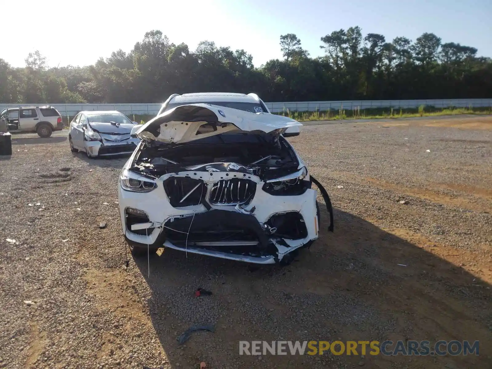 9 Photograph of a damaged car 5UXTY5C07M9F59823 BMW X3 2021