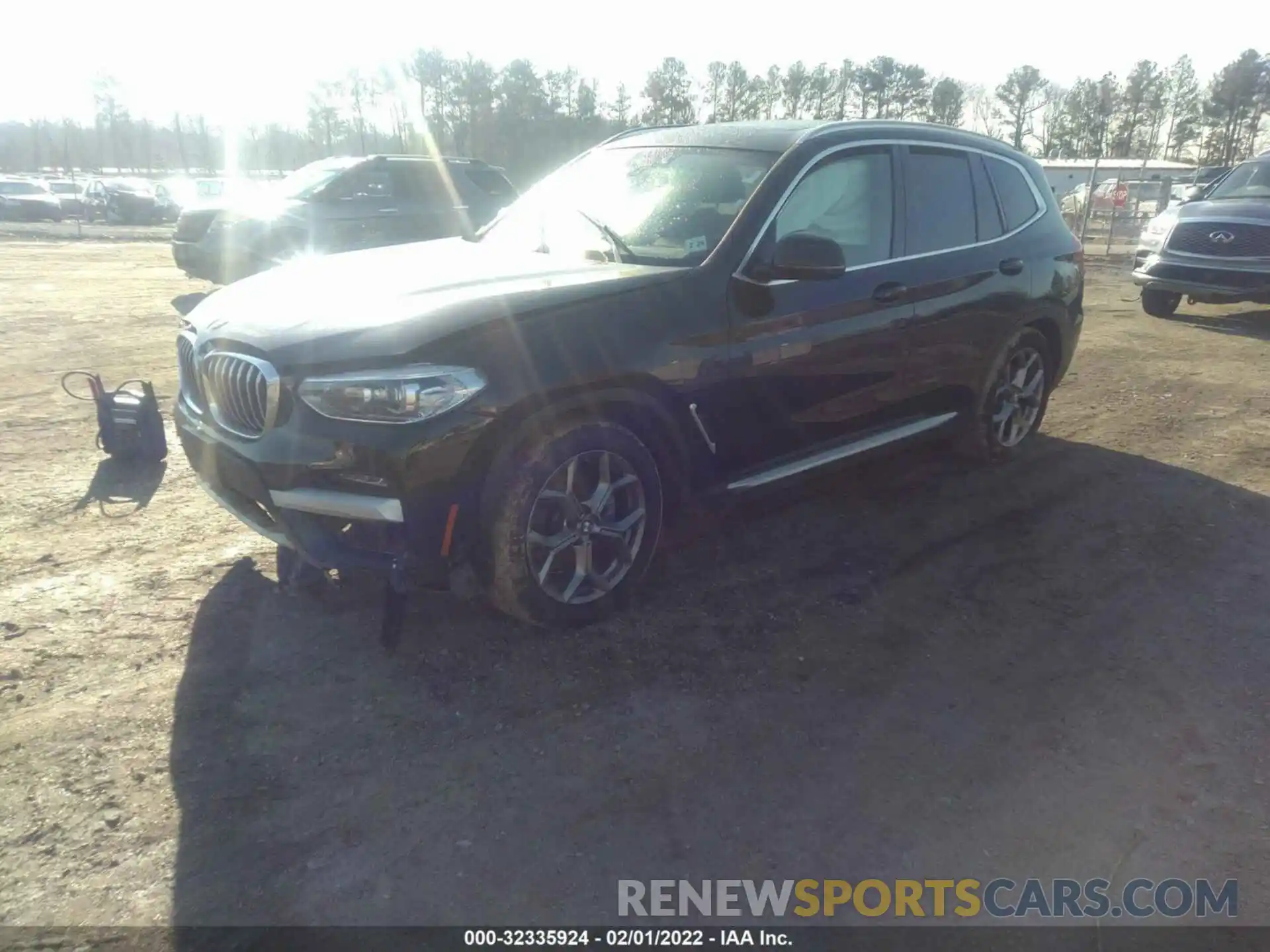 2 Photograph of a damaged car 5UXTY5C07M9F79988 BMW X3 2021