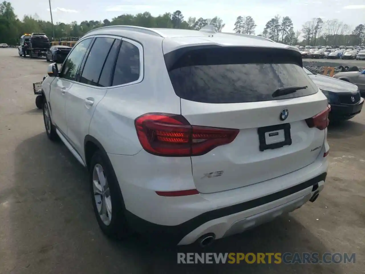 3 Photograph of a damaged car 5UXTY5C07M9H02608 BMW X3 2021