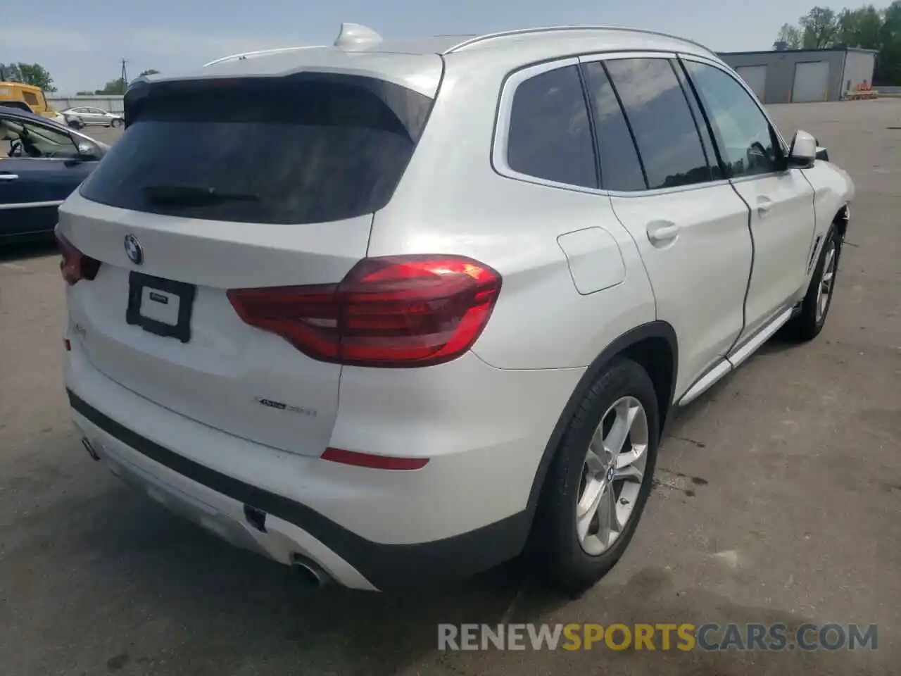 4 Фотография поврежденного автомобиля 5UXTY5C07M9H02608 BMW X3 2021