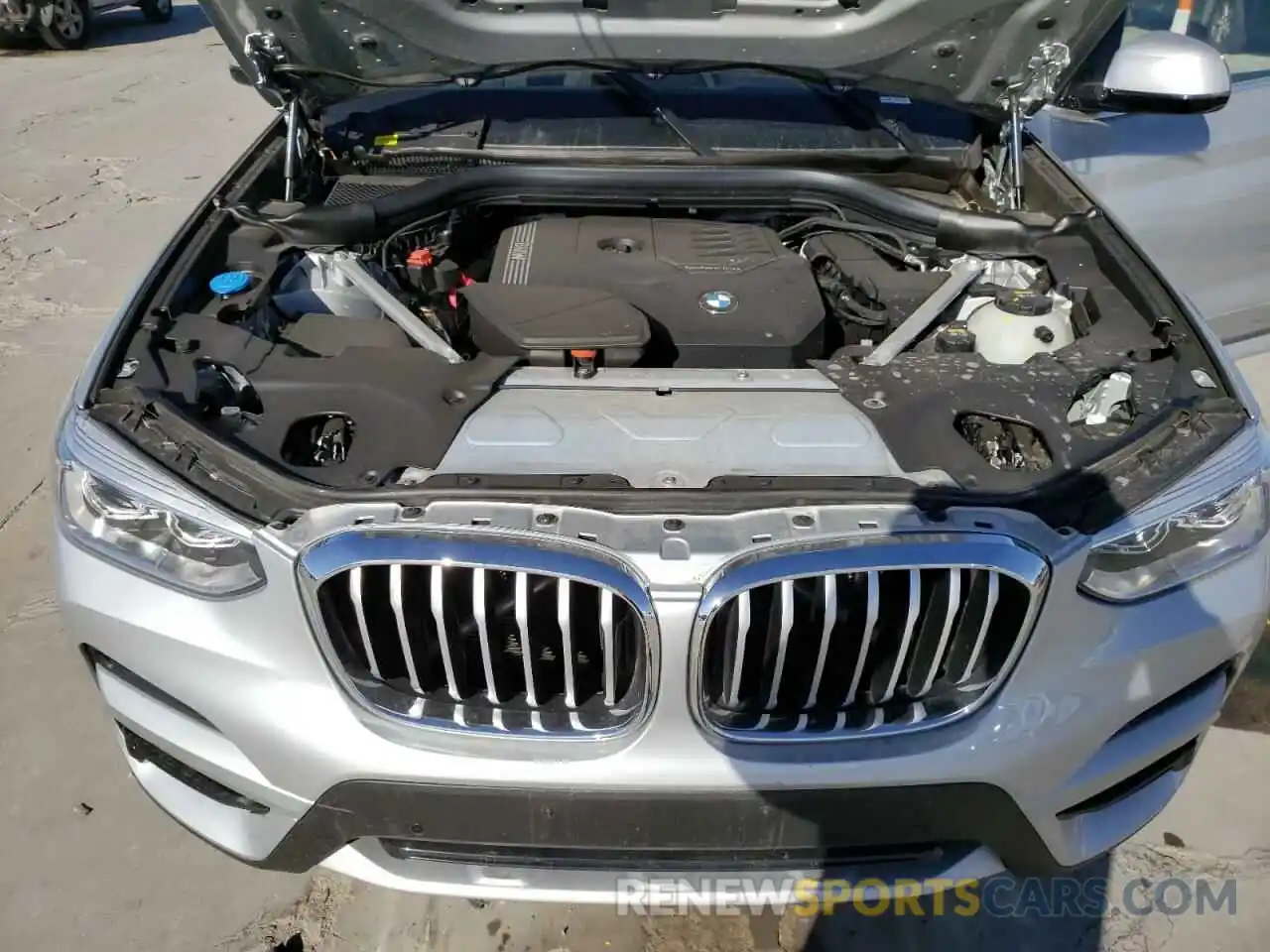 7 Фотография поврежденного автомобиля 5UXTY5C07M9H96800 BMW X3 2021