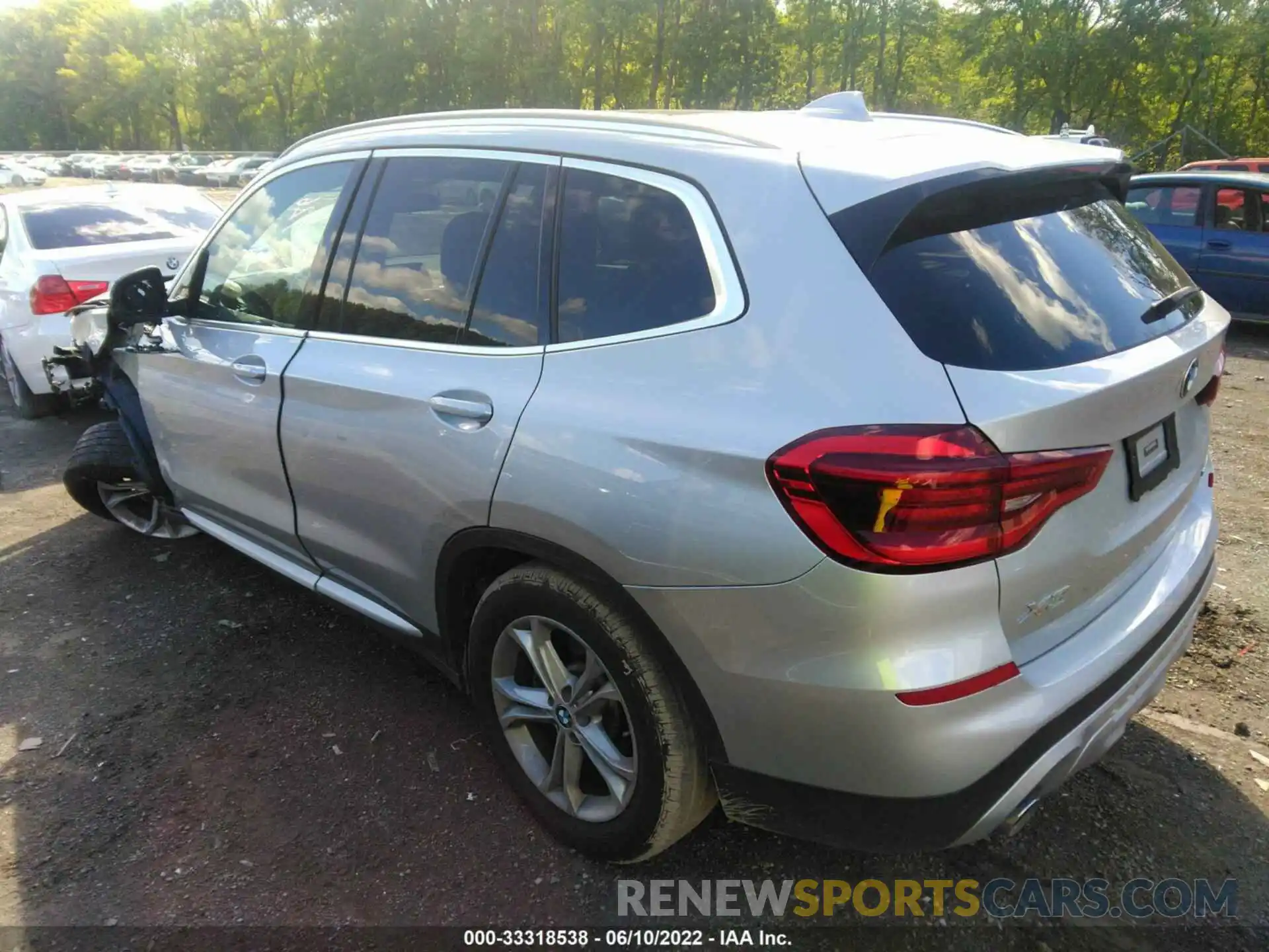 3 Фотография поврежденного автомобиля 5UXTY5C08M9D87723 BMW X3 2021