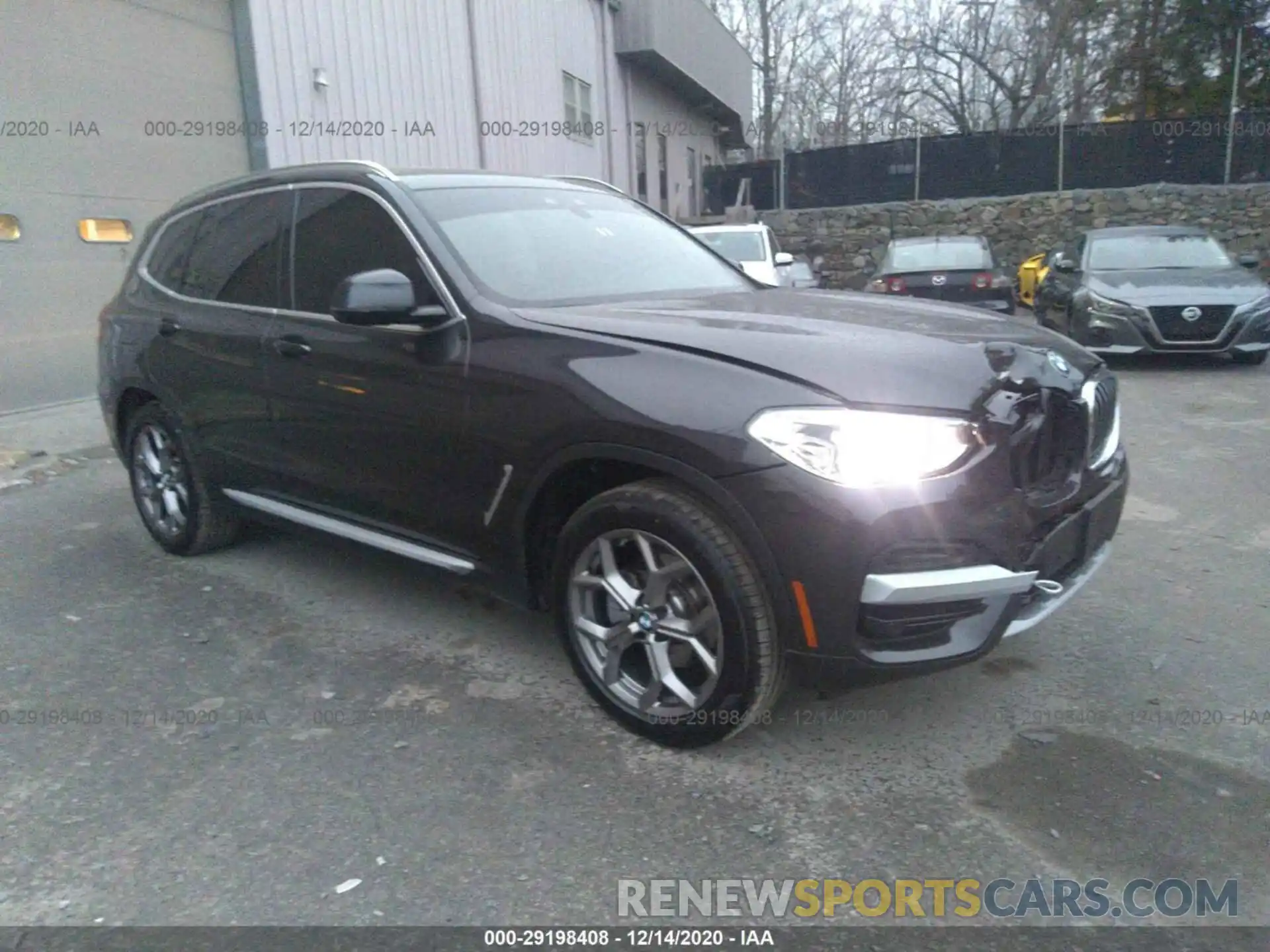 1 Photograph of a damaged car 5UXTY5C08M9E37200 BMW X3 2021