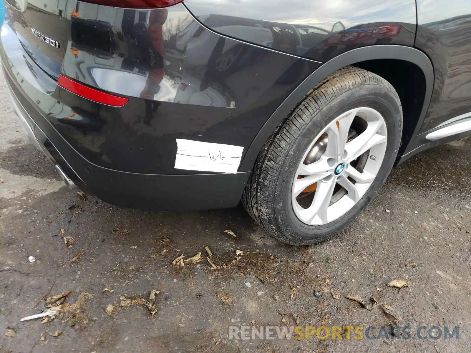 9 Фотография поврежденного автомобиля 5UXTY5C08M9G22198 BMW X3 2021