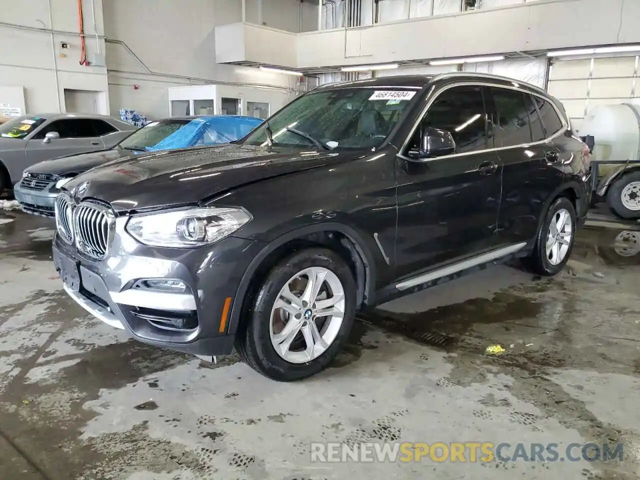 1 Photograph of a damaged car 5UXTY5C08M9H02312 BMW X3 2021