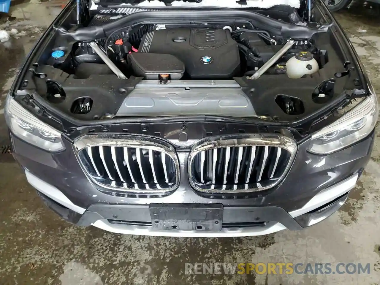 12 Фотография поврежденного автомобиля 5UXTY5C08M9H02312 BMW X3 2021