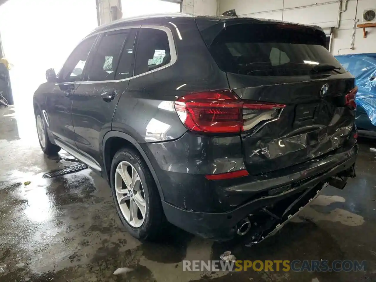 2 Фотография поврежденного автомобиля 5UXTY5C08M9H02312 BMW X3 2021