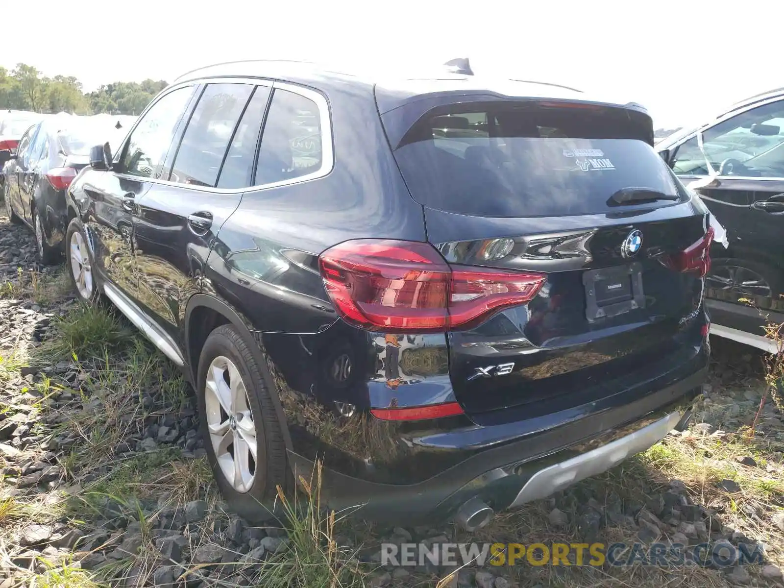 3 Photograph of a damaged car 5UXTY5C09M9E20762 BMW X3 2021