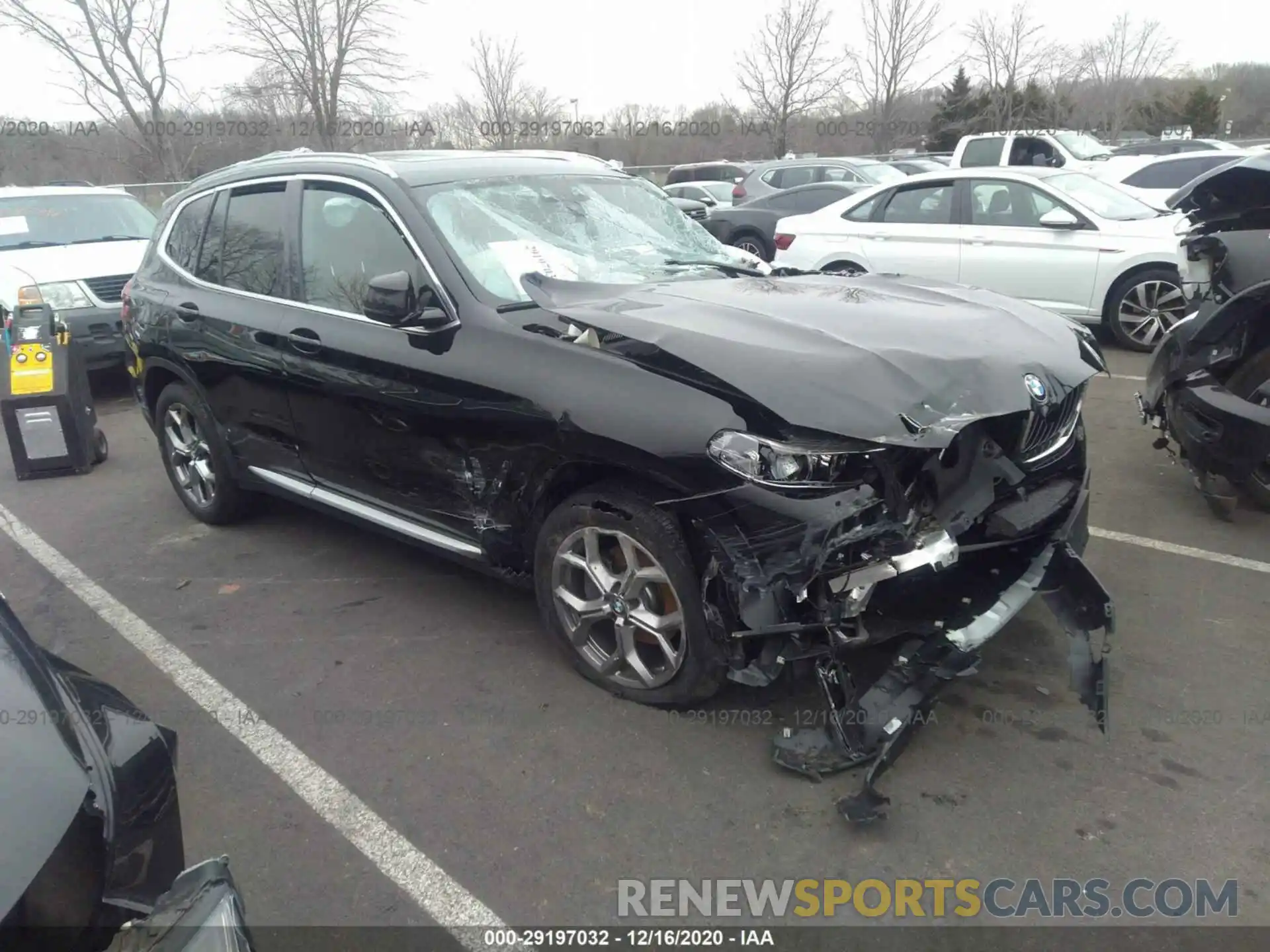 1 Photograph of a damaged car 5UXTY5C09M9E27923 BMW X3 2021