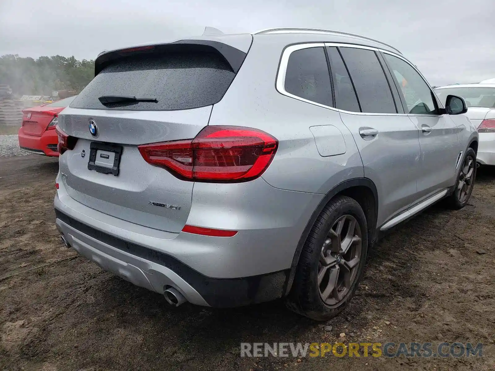 4 Photograph of a damaged car 5UXTY5C09M9E94831 BMW X3 2021