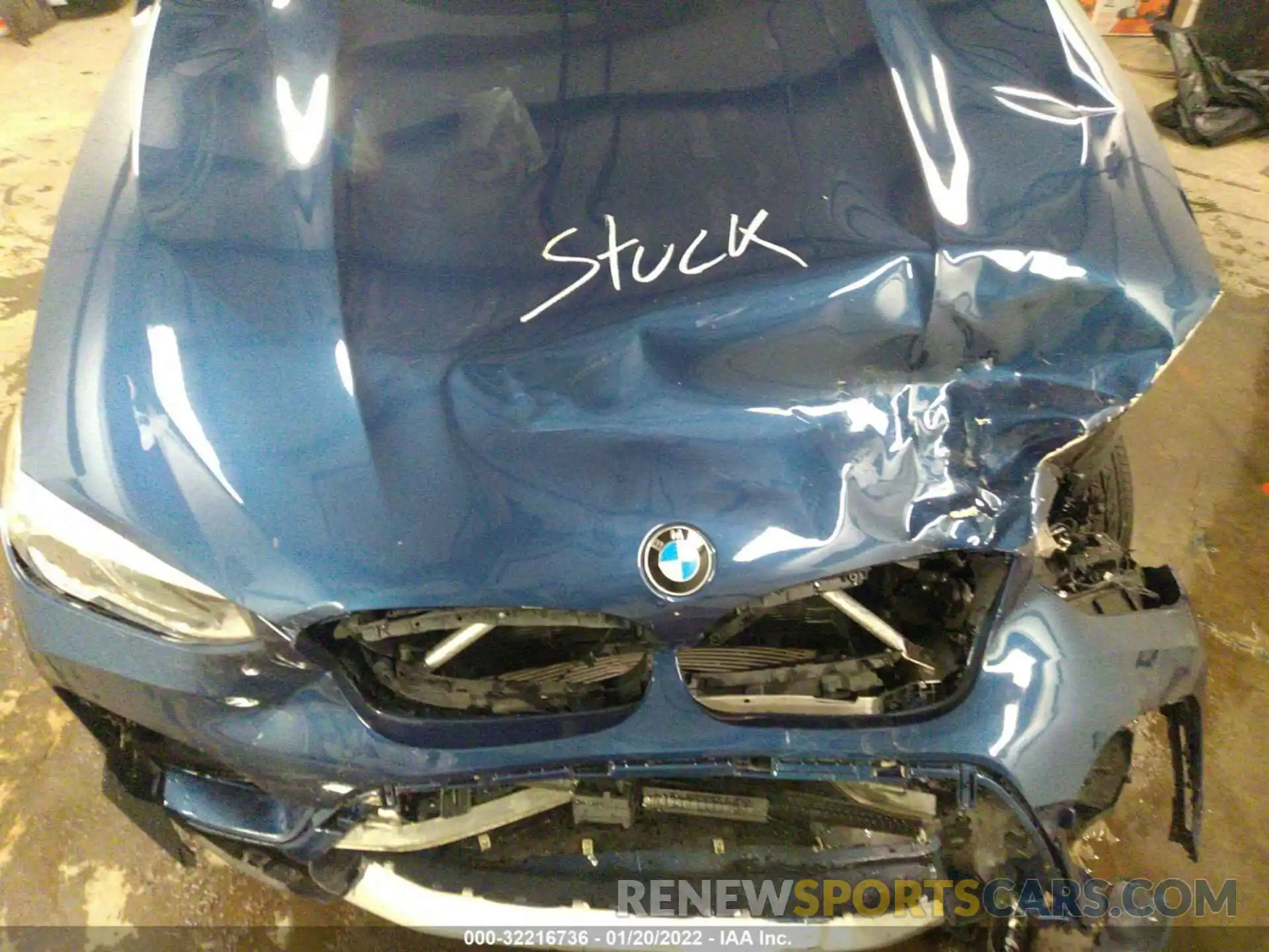 10 Photograph of a damaged car 5UXTY5C09M9F52825 BMW X3 2021