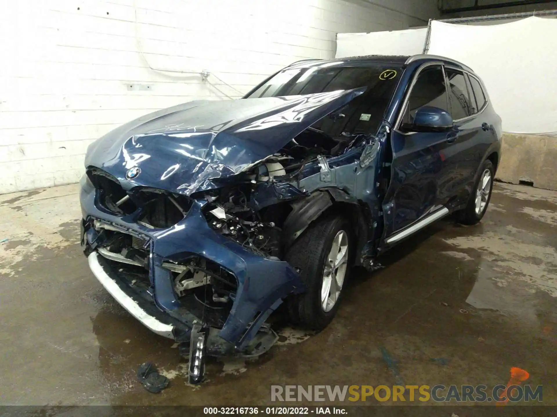 6 Photograph of a damaged car 5UXTY5C09M9F52825 BMW X3 2021