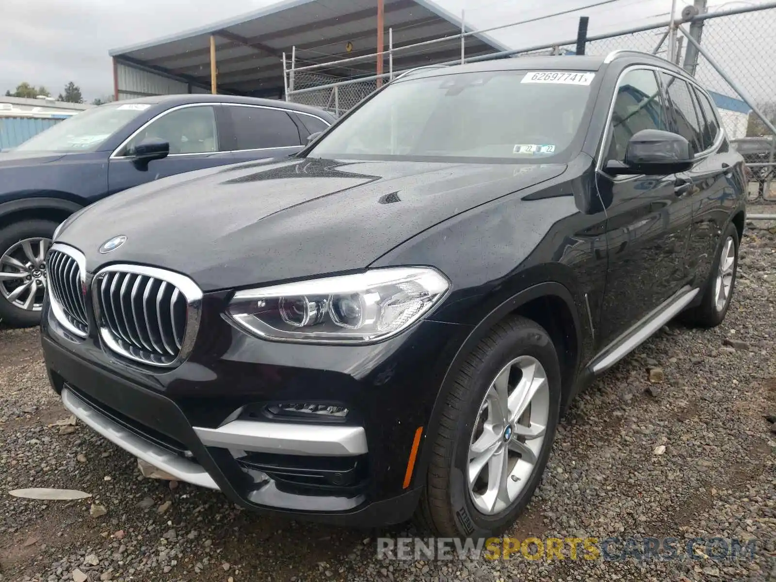 2 Photograph of a damaged car 5UXTY5C09M9G13283 BMW X3 2021