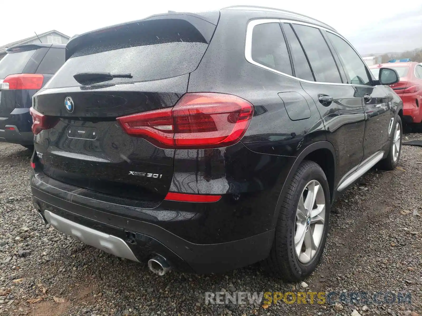 4 Фотография поврежденного автомобиля 5UXTY5C09M9G13283 BMW X3 2021