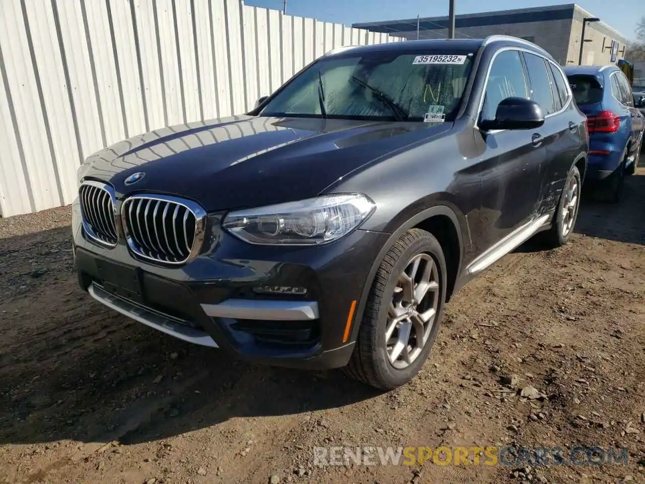 2 Фотография поврежденного автомобиля 5UXTY5C09M9G51659 BMW X3 2021