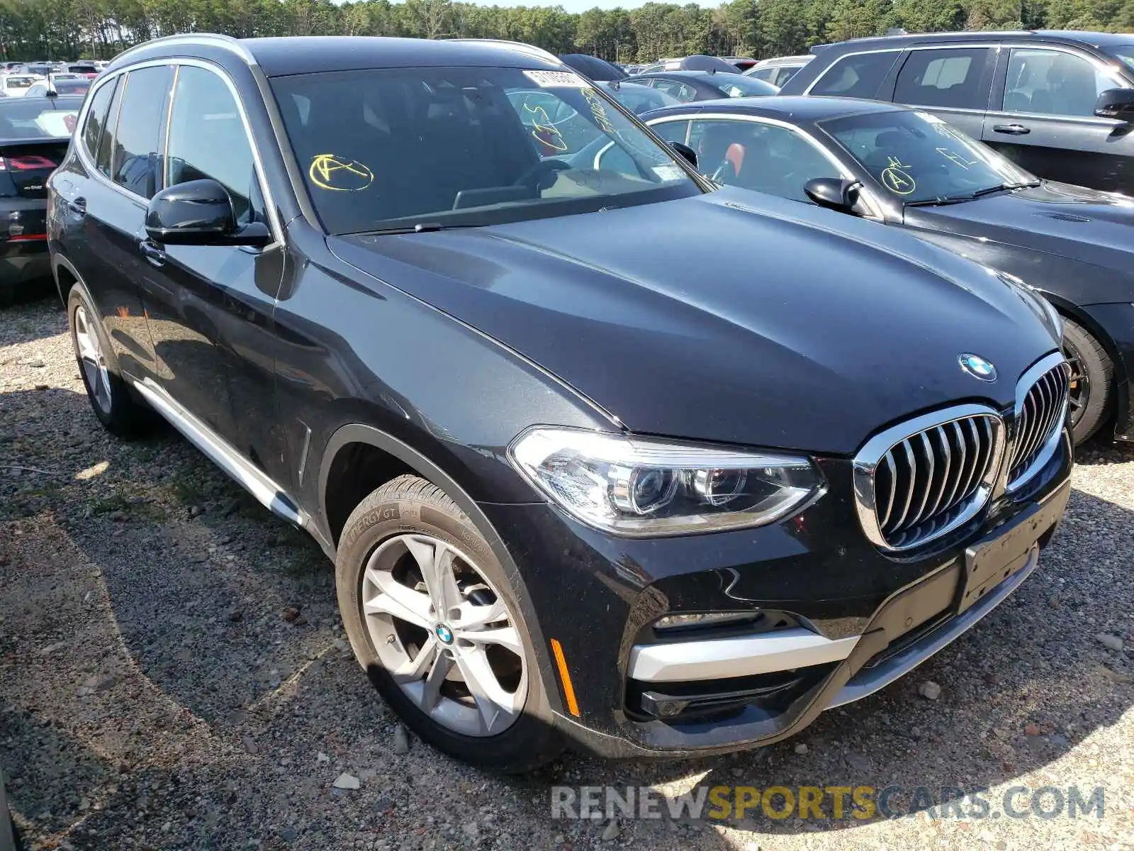 1 Photograph of a damaged car 5UXTY5C09M9H17756 BMW X3 2021