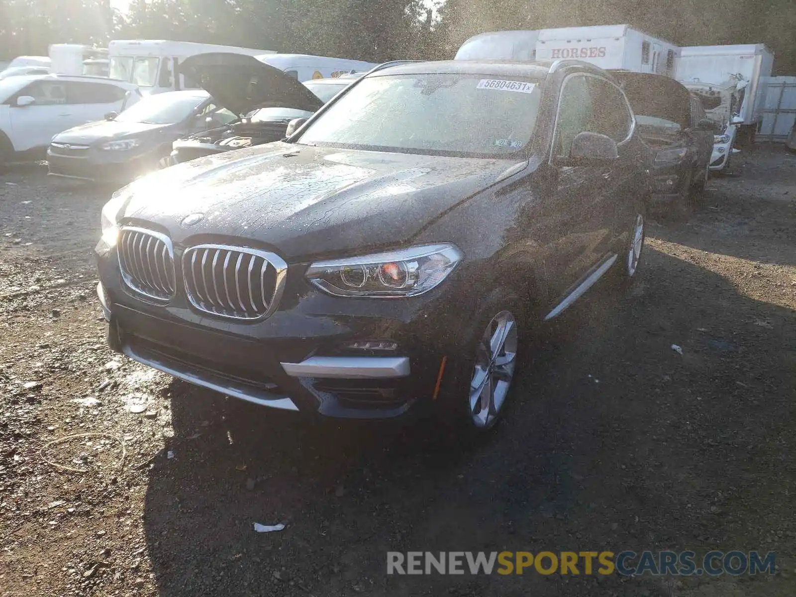 2 Photograph of a damaged car 5UXTY5C09M9H64771 BMW X3 2021