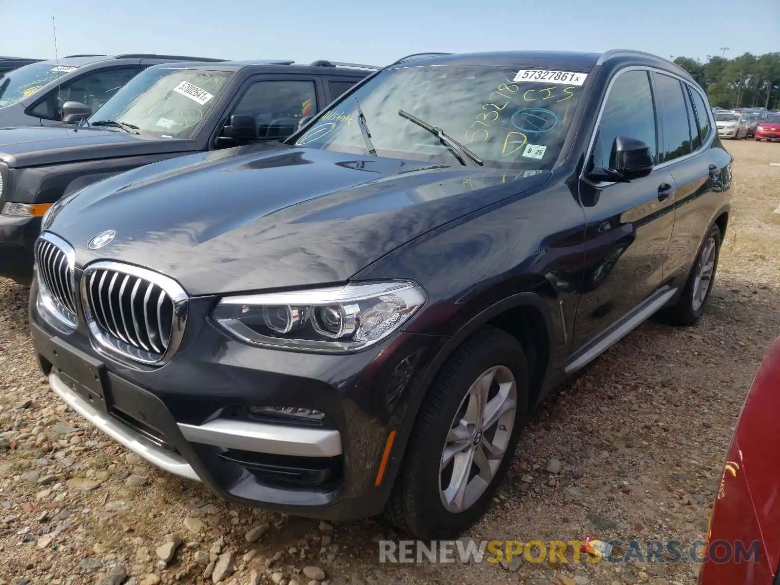 2 Photograph of a damaged car 5UXTY5C0XM9D75718 BMW X3 2021