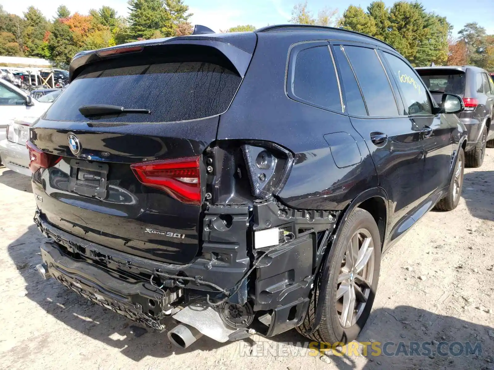 4 Photograph of a damaged car 5UXTY5C0XM9E02254 BMW X3 2021