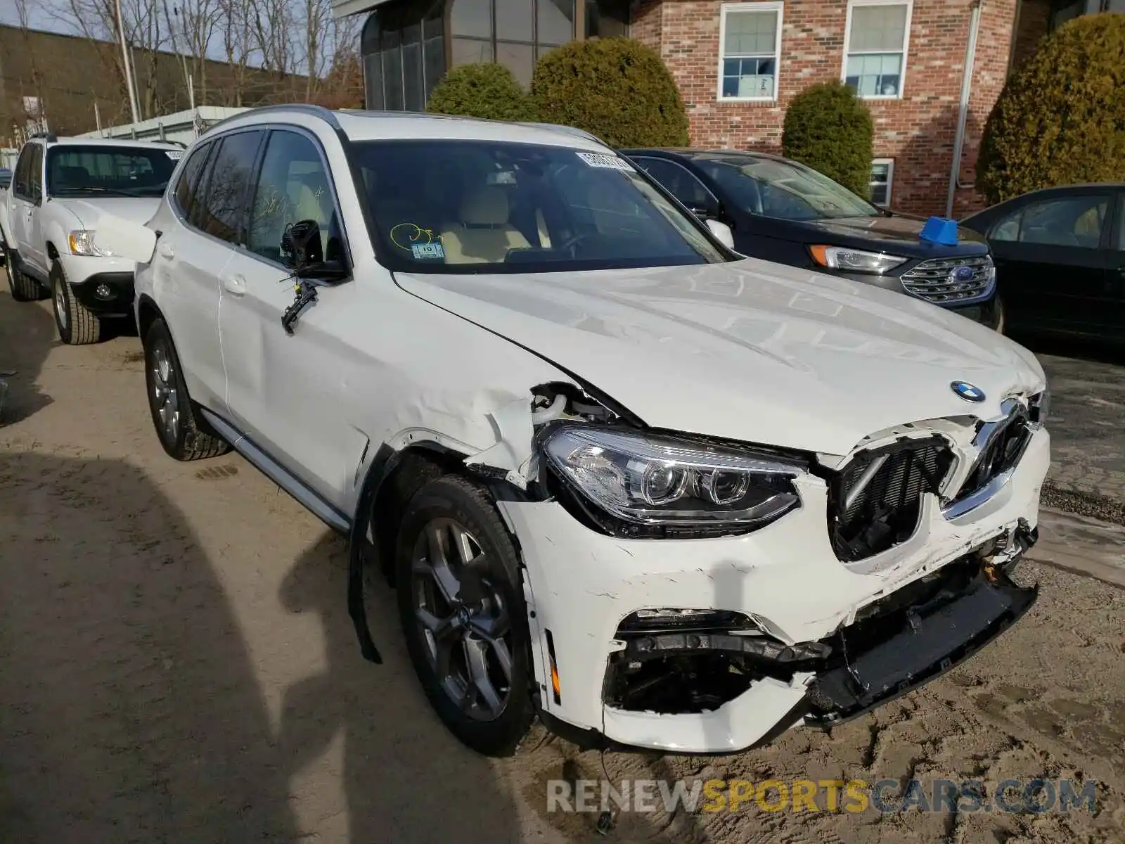 1 Photograph of a damaged car 5UXTY5C0XM9E16347 BMW X3 2021